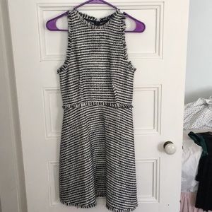 Zara Black and White Dress